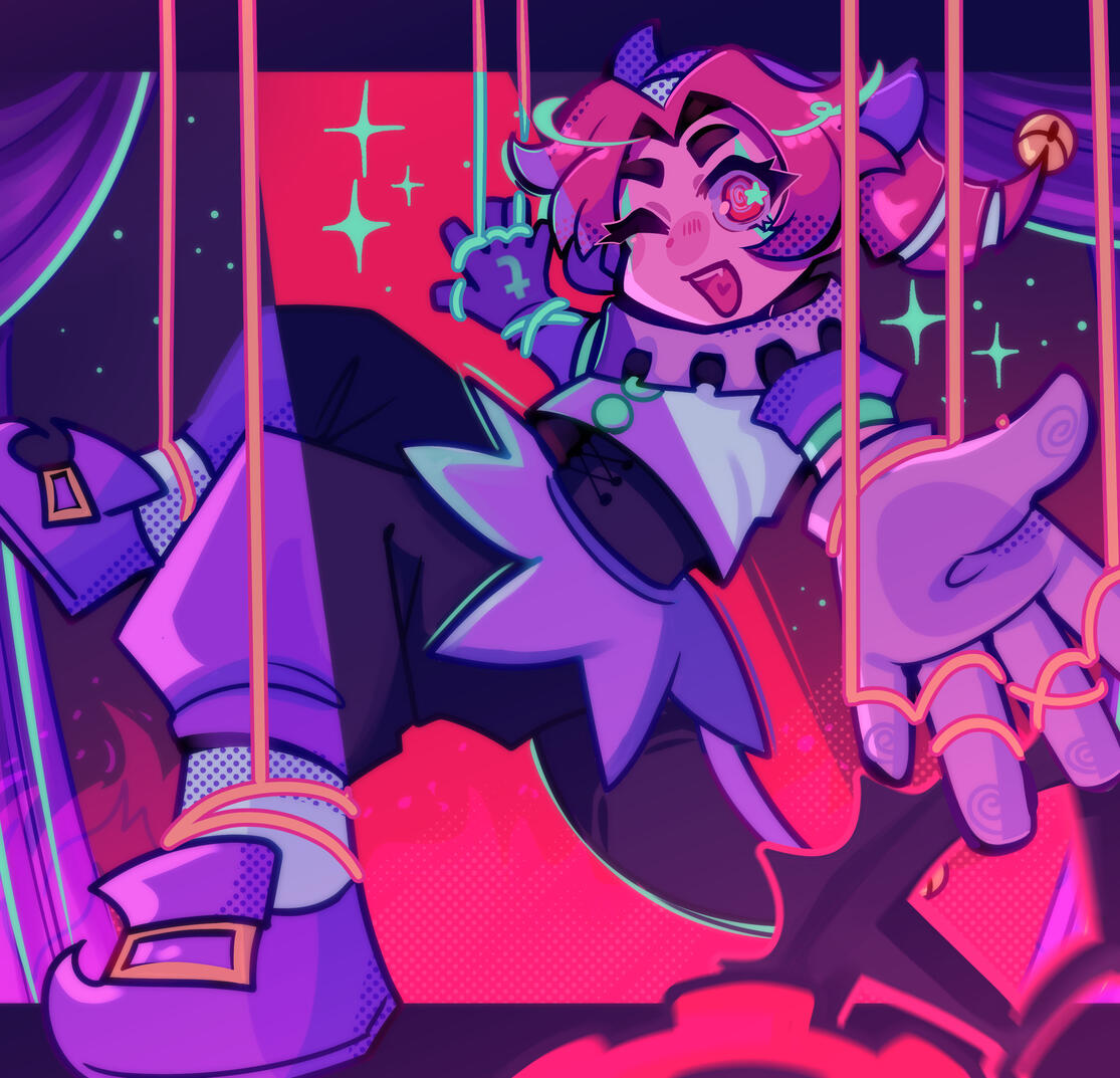 Harlequin Contraption Fanart